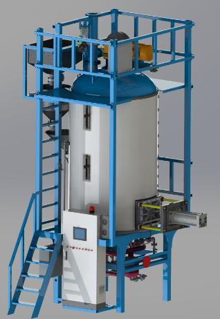 Автоматический предвспениватель для пенополистирола